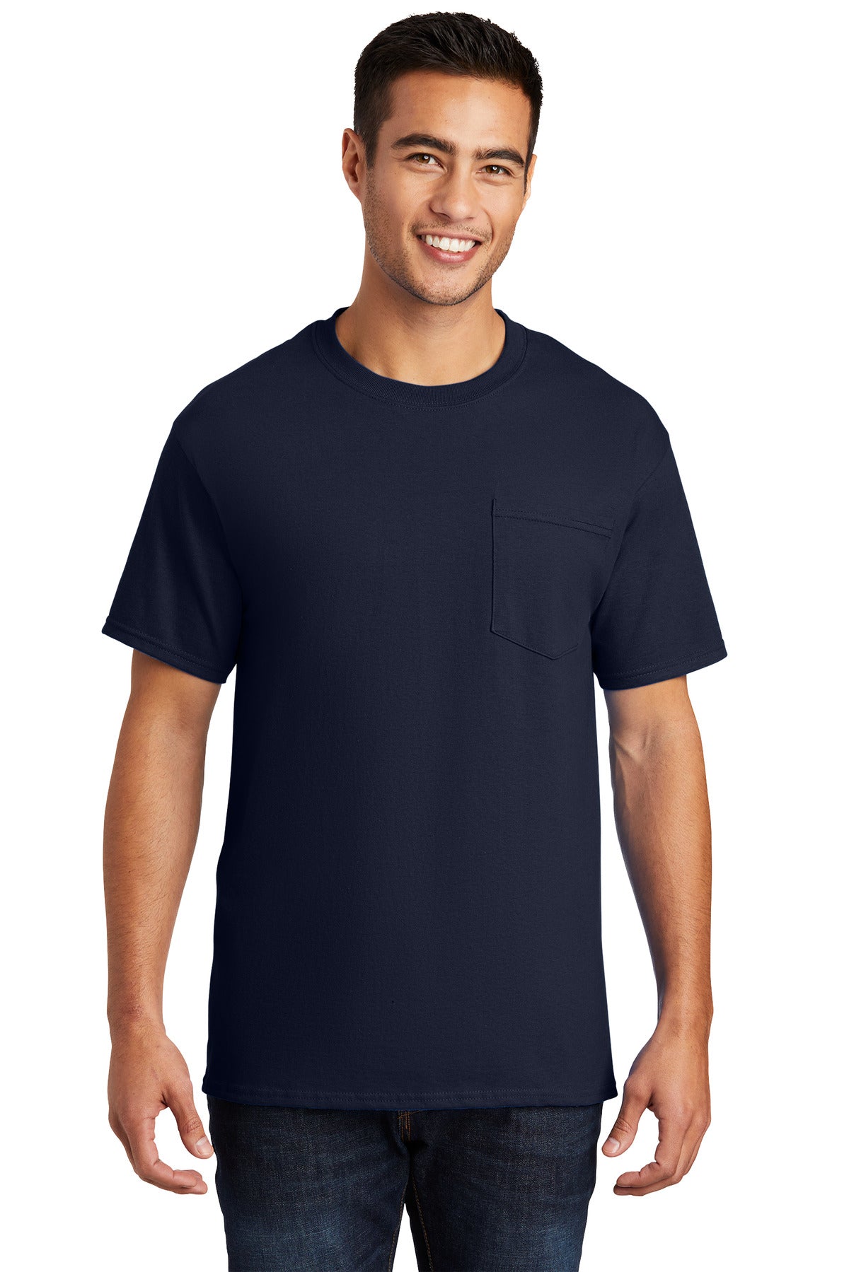 Port & Company? Essential Pocket Tee. PC61P