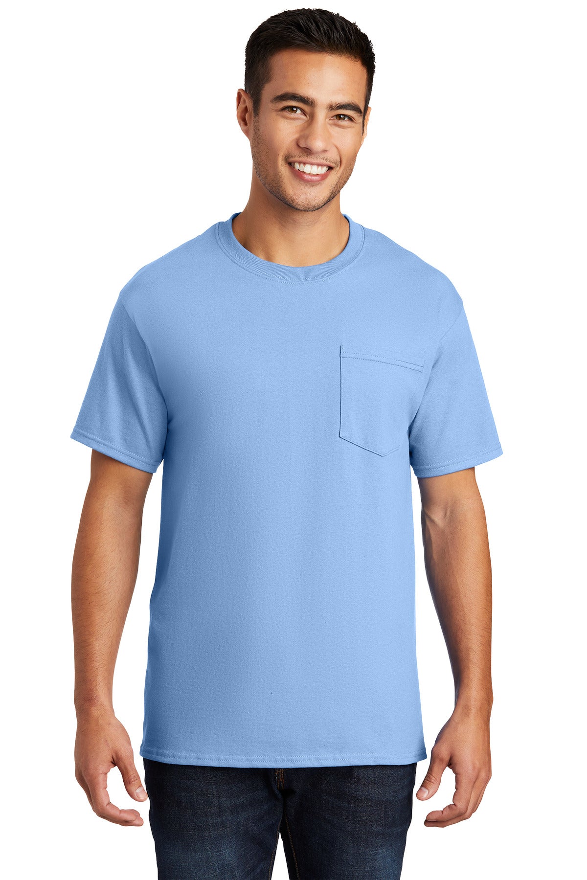 Port & Company? Essential Pocket Tee. PC61P