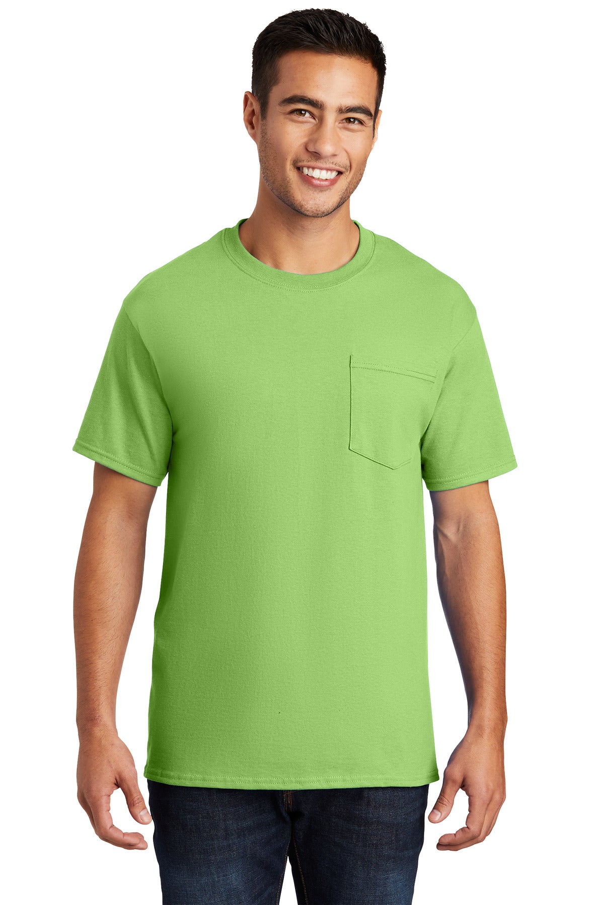 Port & Company? Essential Pocket Tee. PC61P