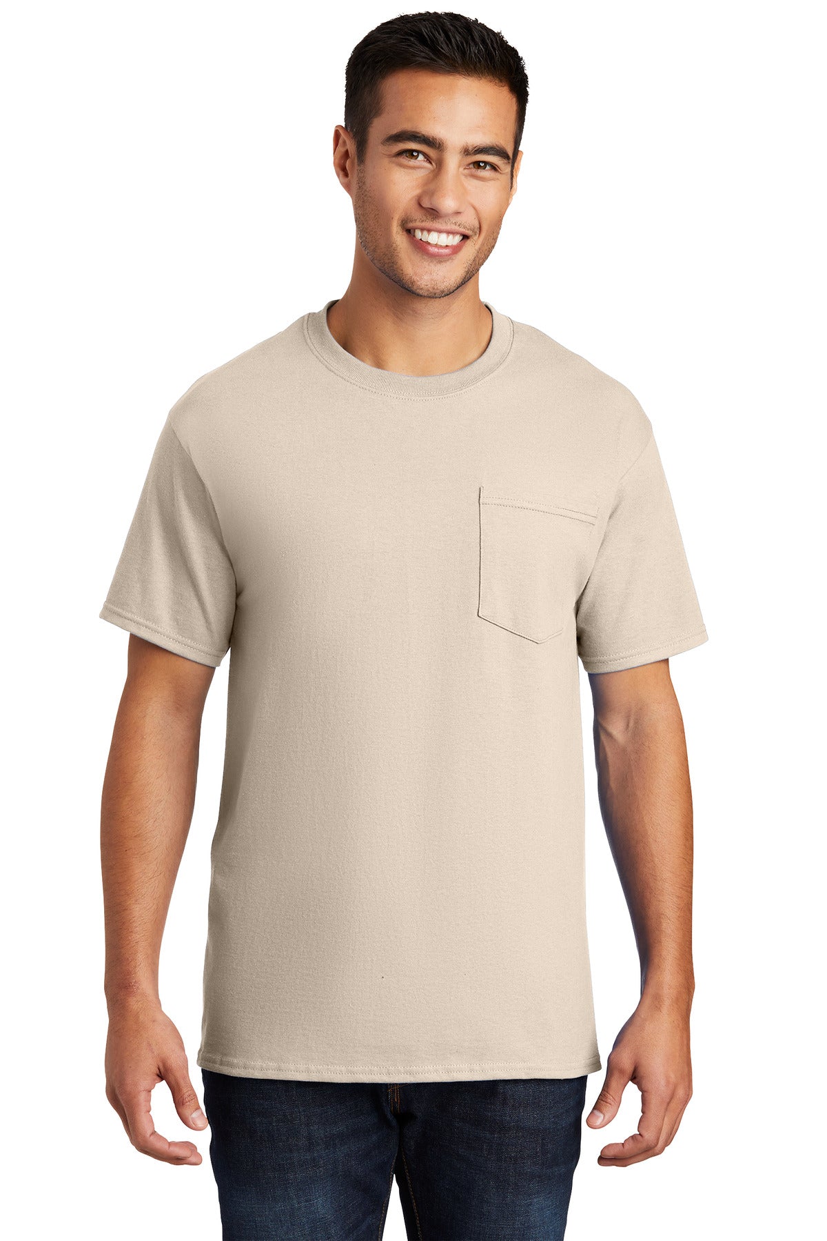Port & Company? Essential Pocket Tee. PC61P