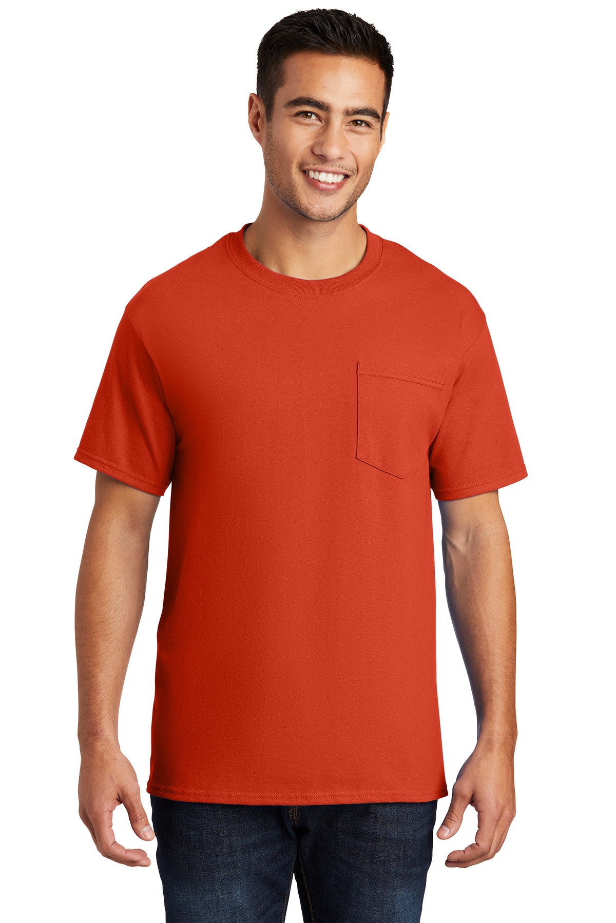 Port & Company? Essential Pocket Tee. PC61P