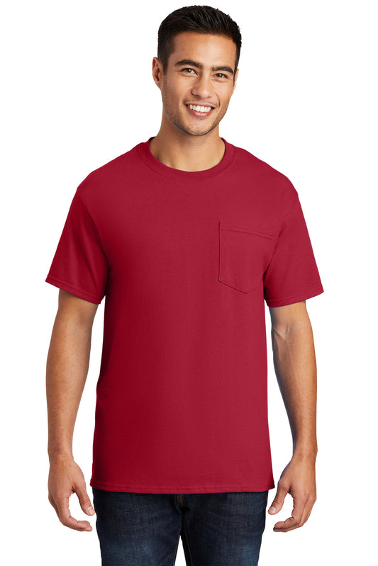 Port & Company? Essential Pocket Tee. PC61P