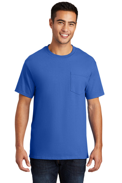 Port & Company? Essential Pocket Tee. PC61P
