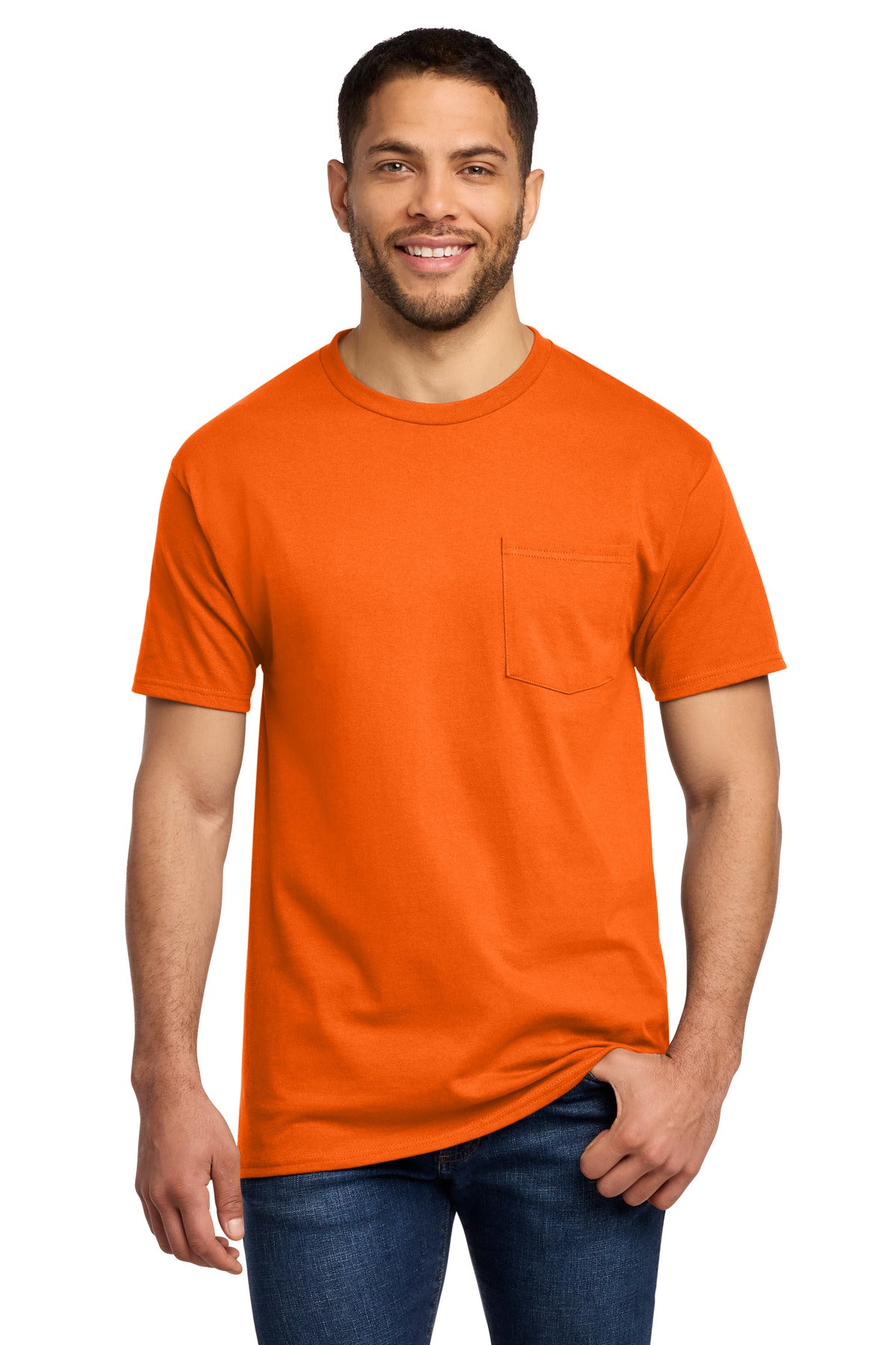 Port & Co™ Essential Pocket Tee