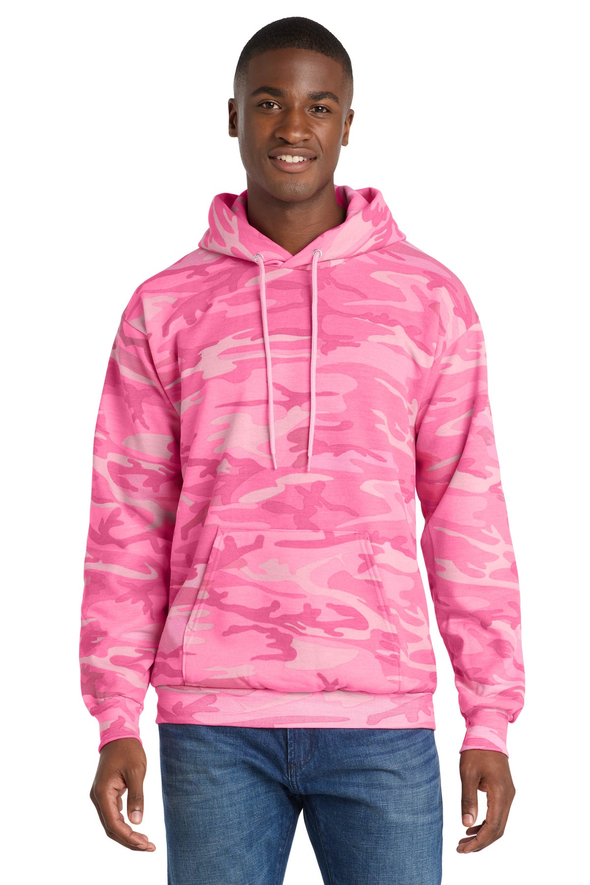Port & Co™ Core Fleece Camo Pullover Hooded Sweatshirt