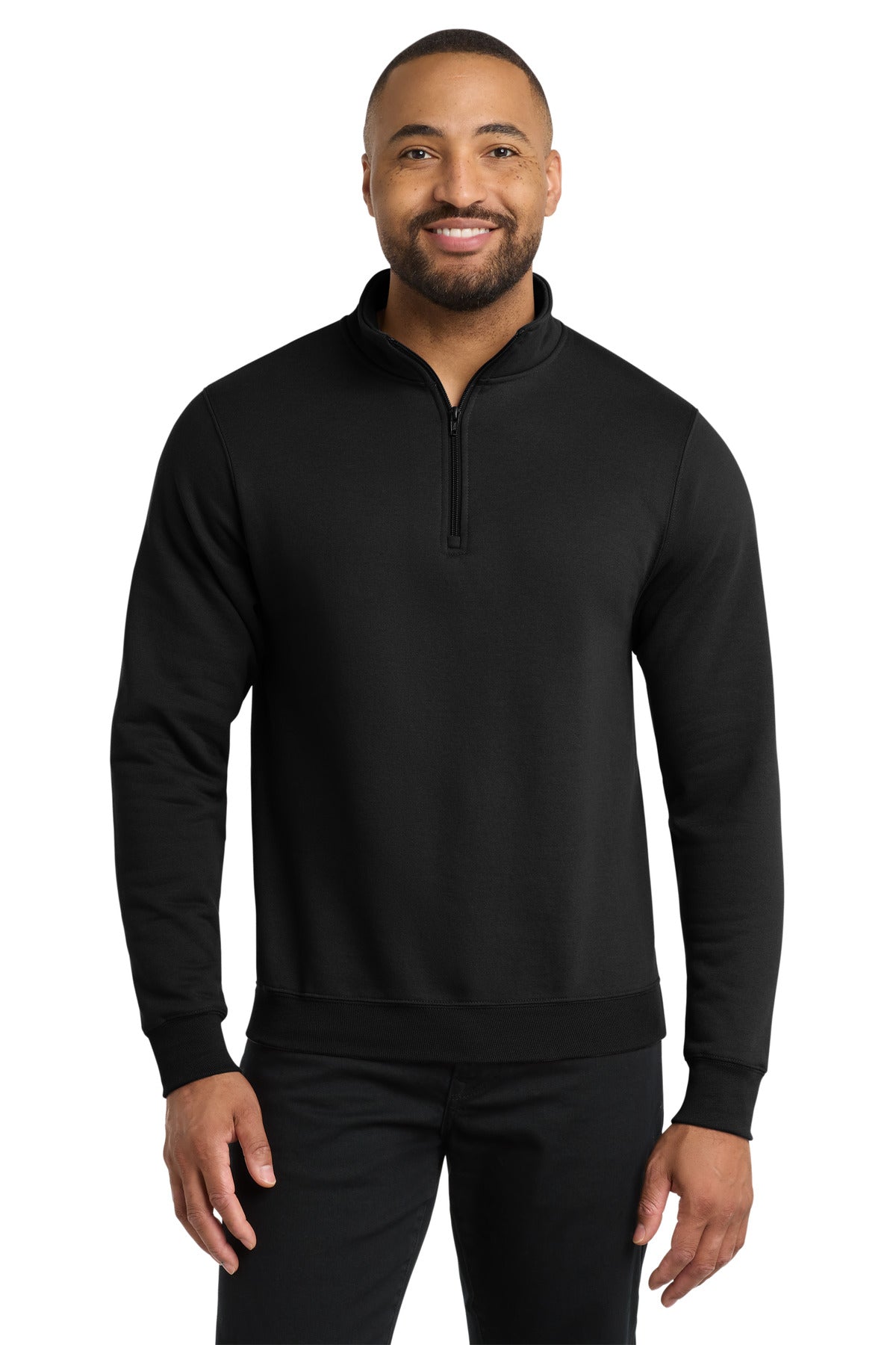 Port & Co™ Core Fleece 1/4-Zip Pullover Sweatshirt