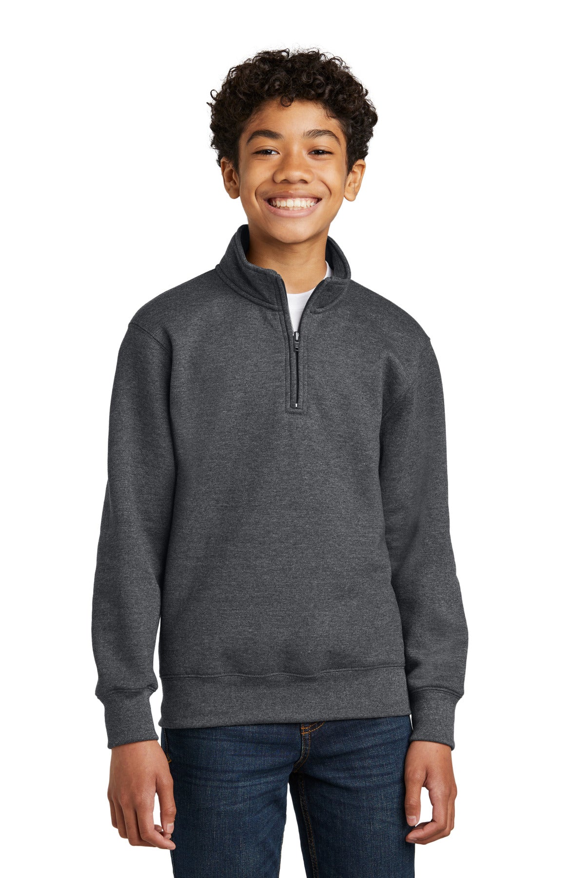 Port & Company? Youth Core Fleece 1/4-Zip Pullover Swea