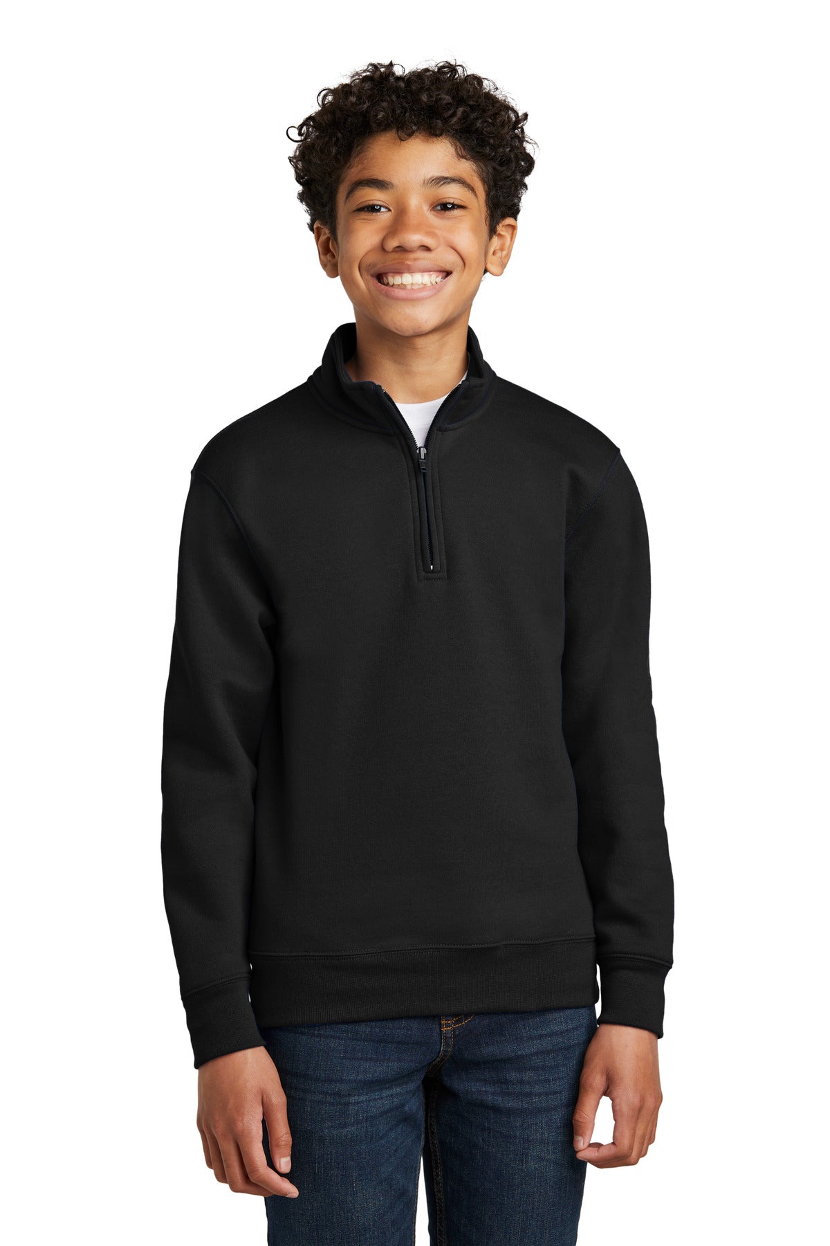 Port & Company? Youth Core Fleece 1/4-Zip Pullover Swea