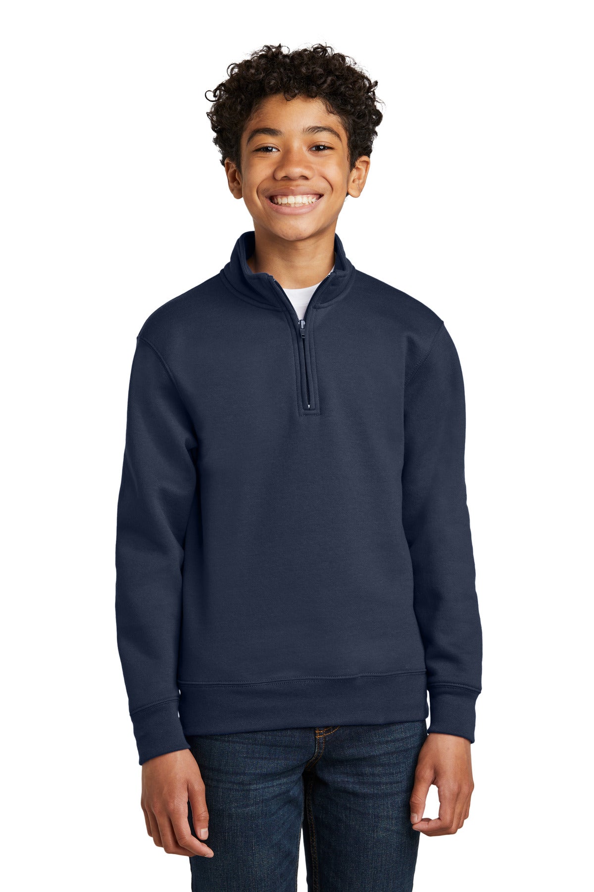 Port & Company? Youth Core Fleece 1/4-Zip Pullover Swea