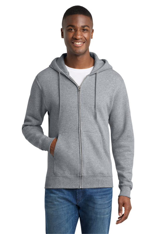 Port & Co™ Core Fleece Full-Zip Hooded Sweatshirt