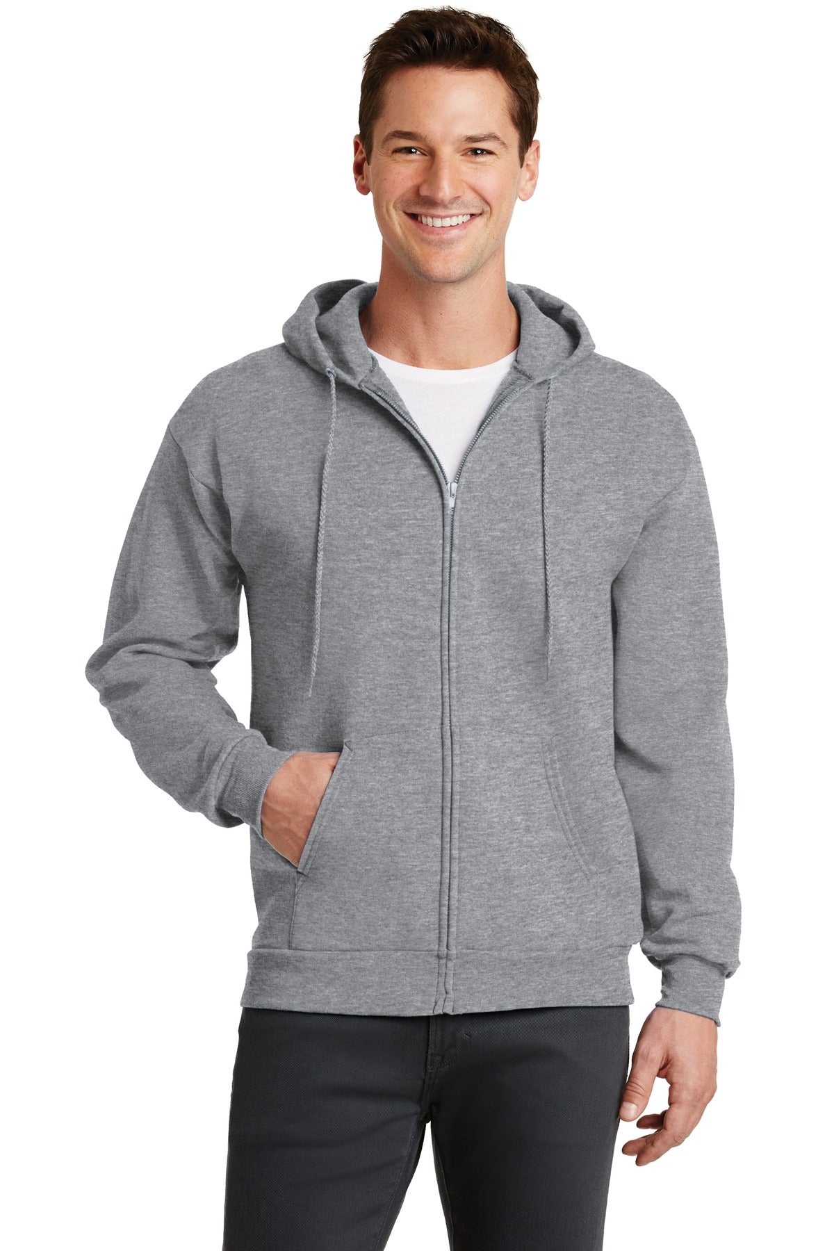 Port & Company? - Core Fleece Full-Zip Hooded Sweatshir