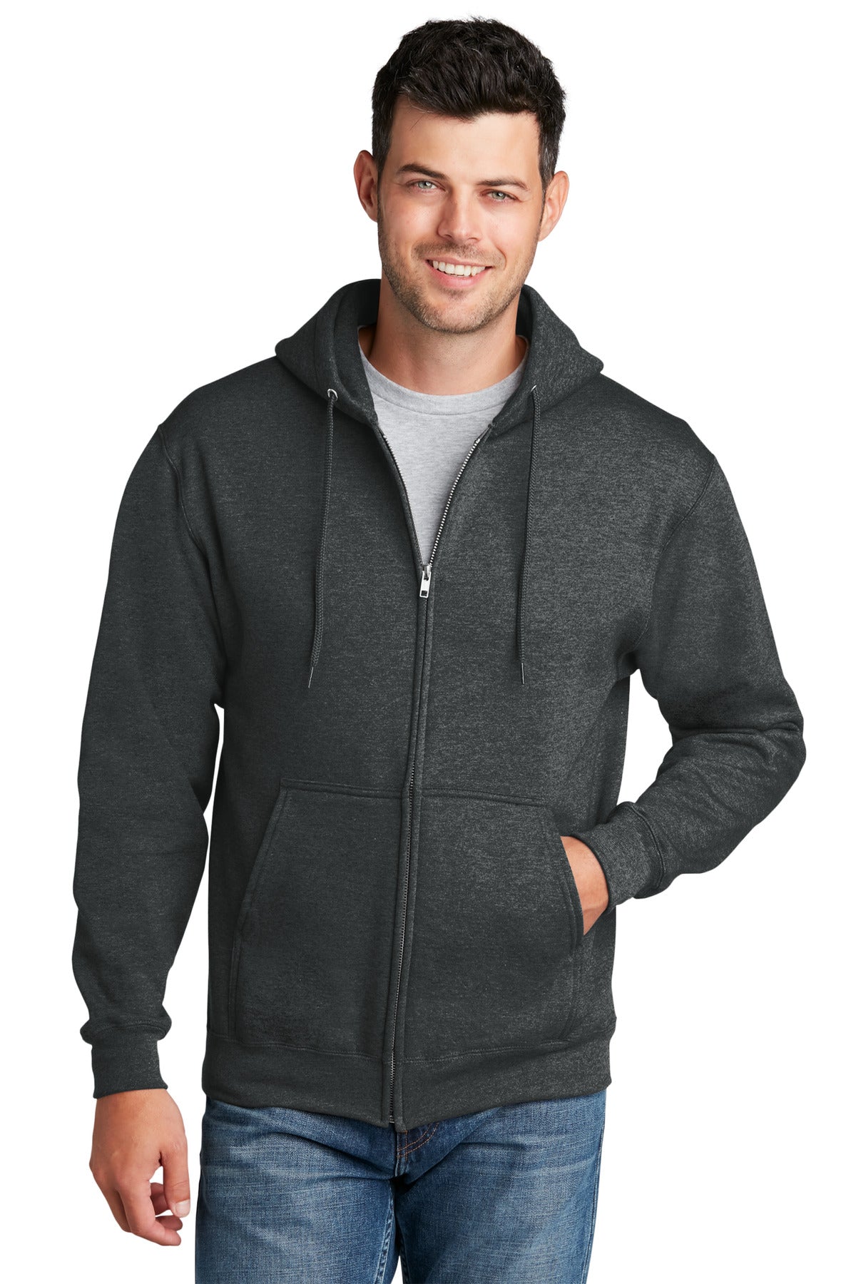 Port & Company? - Core Fleece Full-Zip Hooded Sweatshir