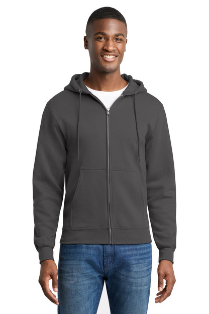 Port & Co™ Core Fleece Full-Zip Hooded Sweatshirt