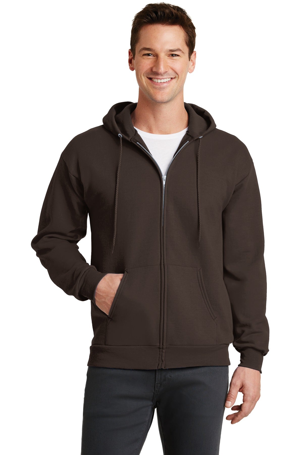 Port & Company? - Core Fleece Full-Zip Hooded Sweatshir