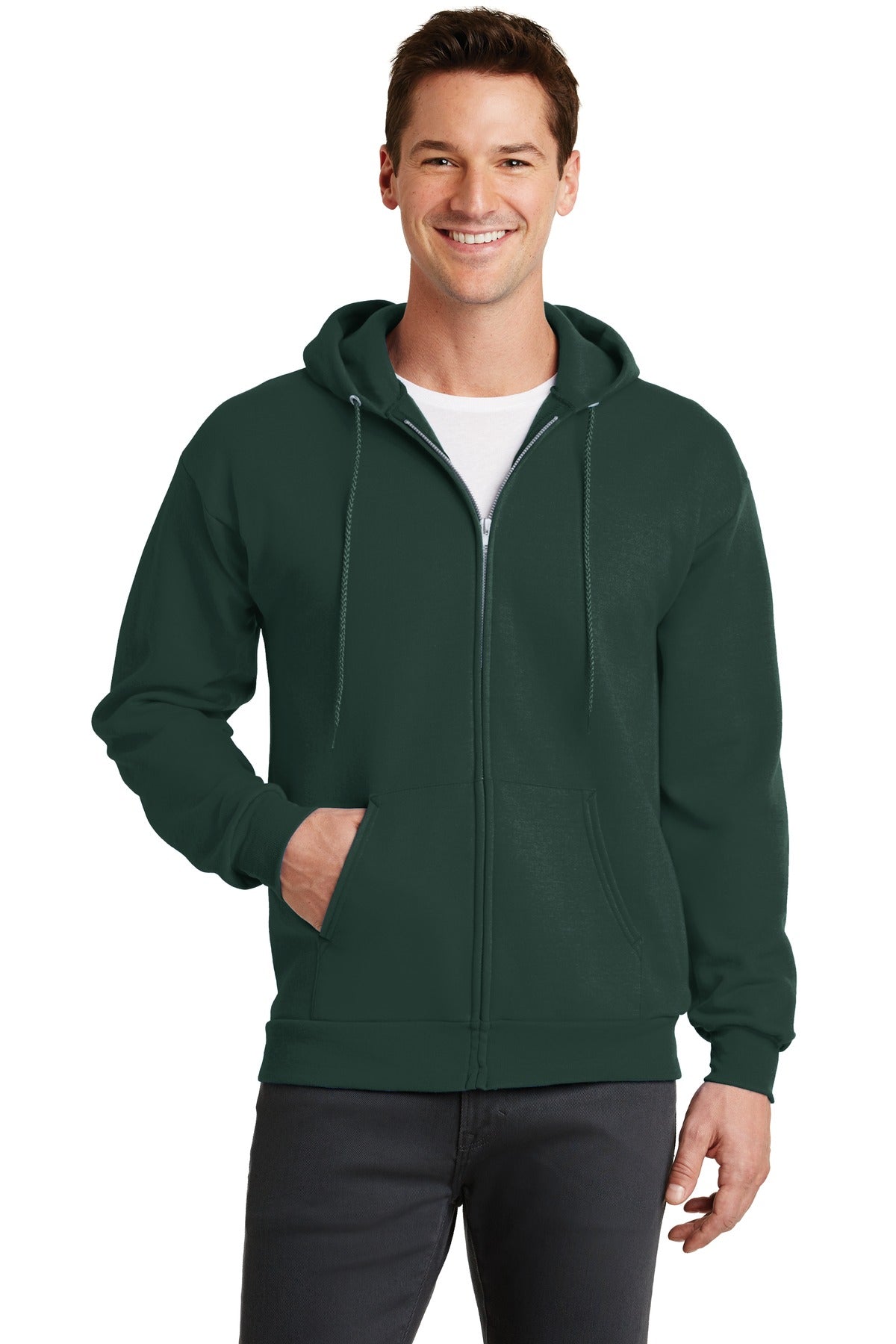 Port & Company? - Core Fleece Full-Zip Hooded Sweatshir