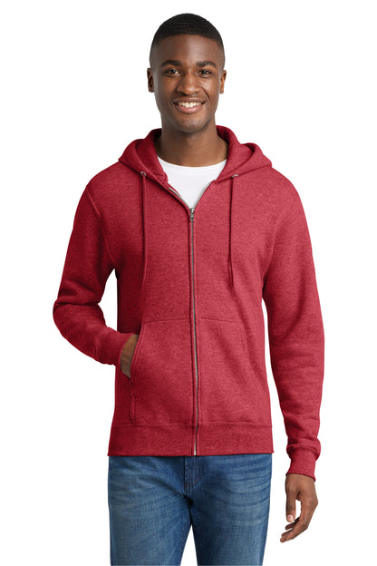 Port & Co™ Core Fleece Full-Zip Hooded Sweatshirt