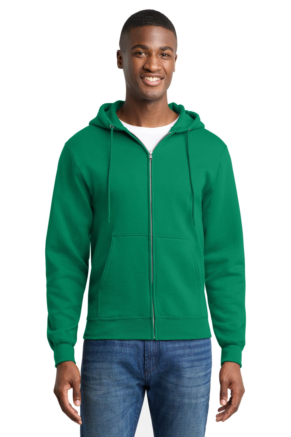 Port & Co™ Core Fleece Full-Zip Hooded Sweatshirt