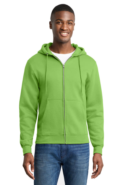Port & Co™ Core Fleece Full-Zip Hooded Sweatshirt