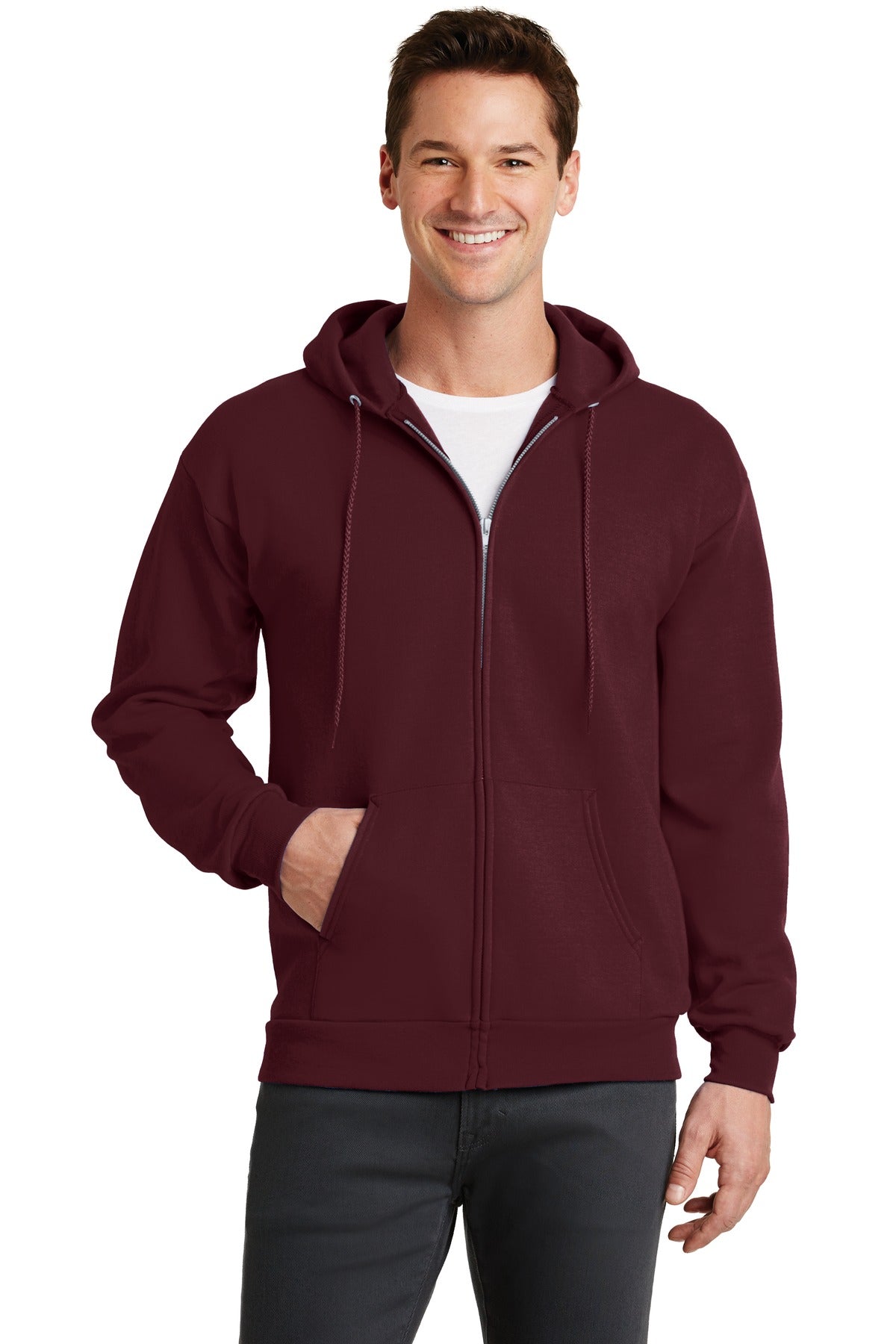 Port & Company? - Core Fleece Full-Zip Hooded Sweatshir