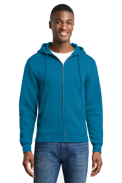 Port & Co™ Core Fleece Full-Zip Hooded Sweatshirt