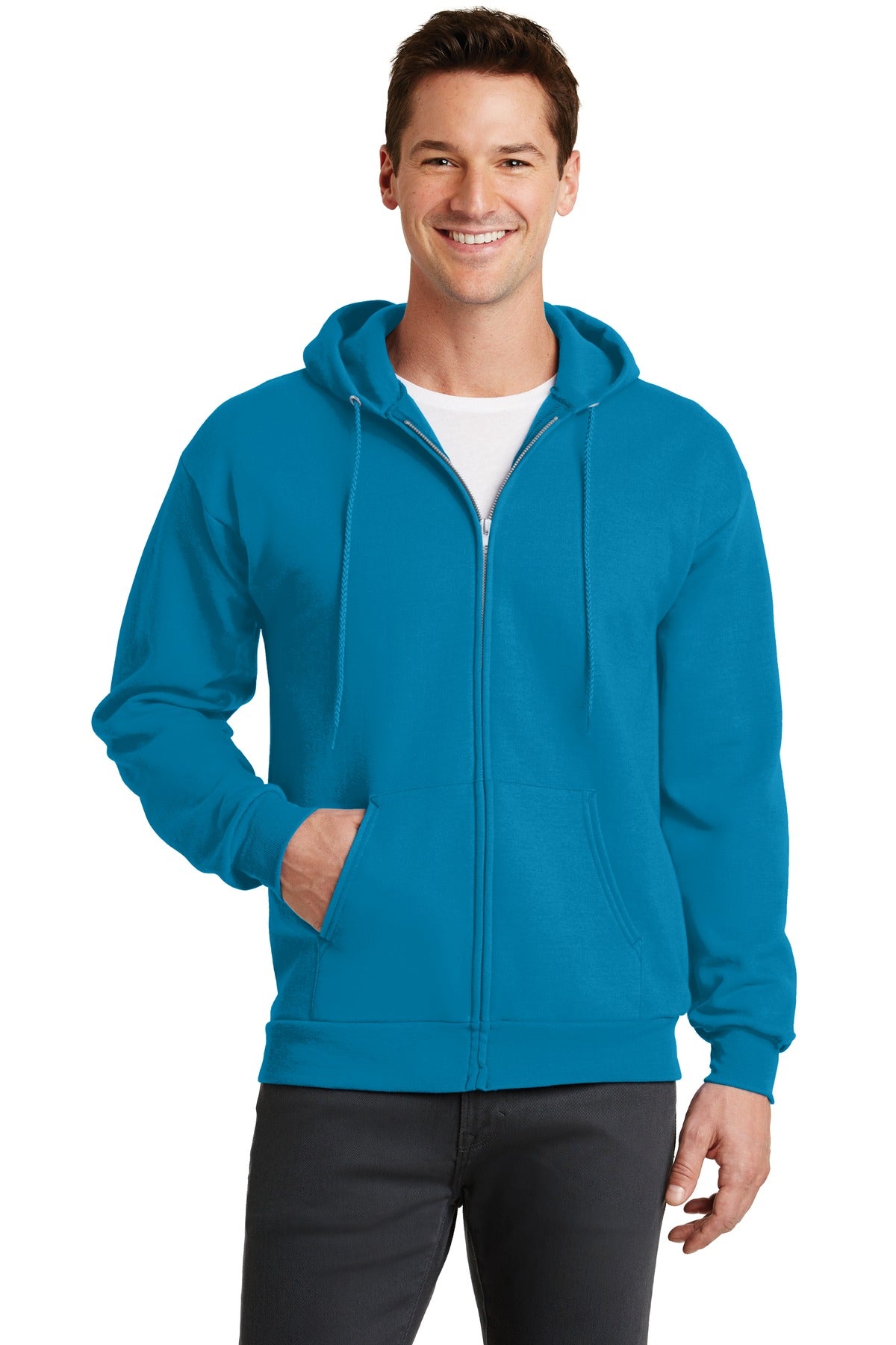 Port & Company? - Core Fleece Full-Zip Hooded Sweatshir