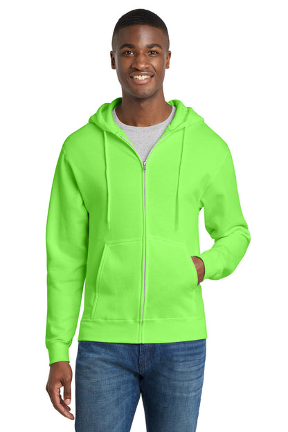 Port & Co™ Core Fleece Full-Zip Hooded Sweatshirt