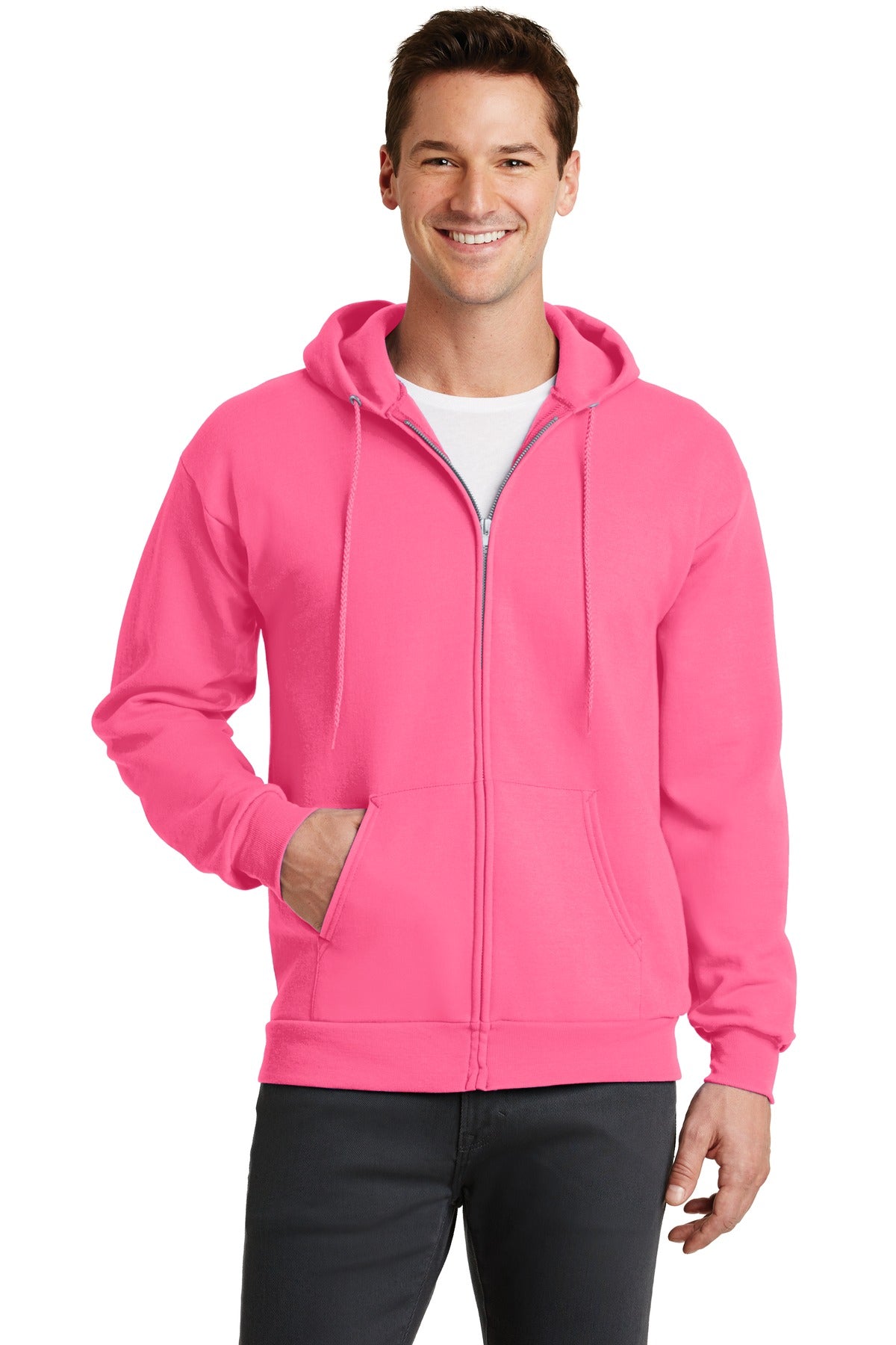 Port & Company? - Core Fleece Full-Zip Hooded Sweatshir