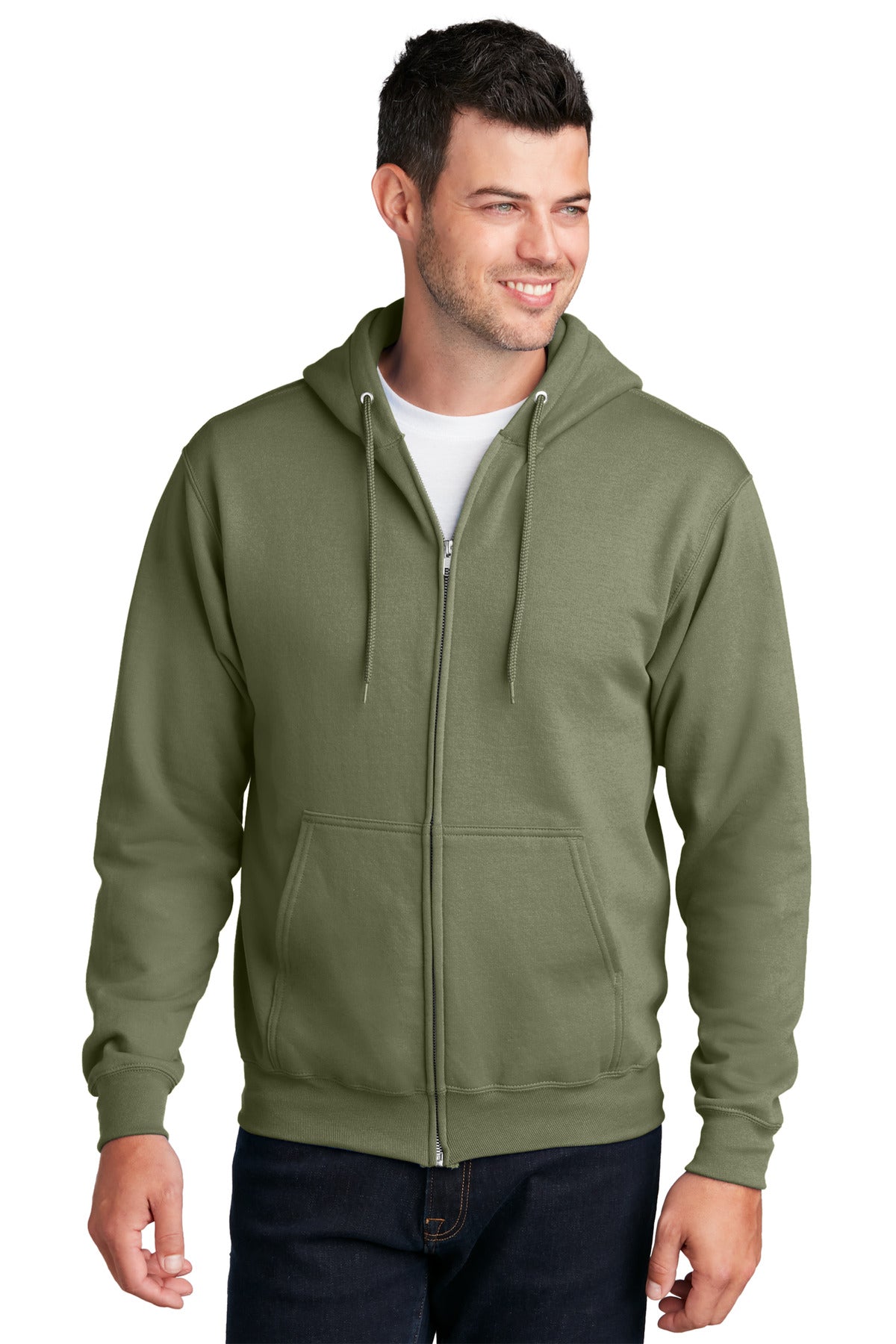 Port & Company? - Core Fleece Full-Zip Hooded Sweatshir