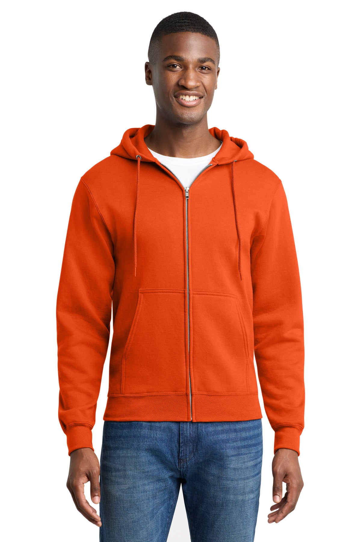 Port & Co™ Core Fleece Full-Zip Hooded Sweatshirt
