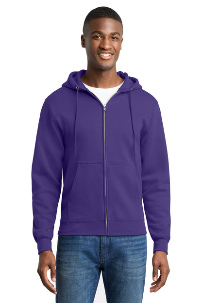 Port & Co™ Core Fleece Full-Zip Hooded Sweatshirt