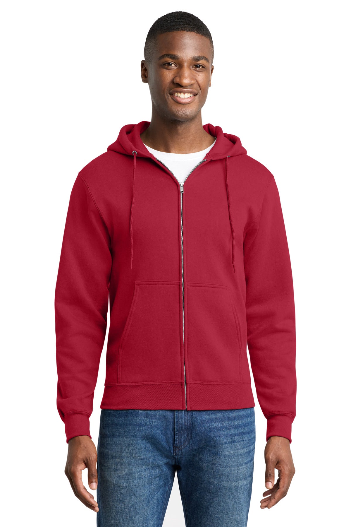 Port & Co™ Core Fleece Full-Zip Hooded Sweatshirt