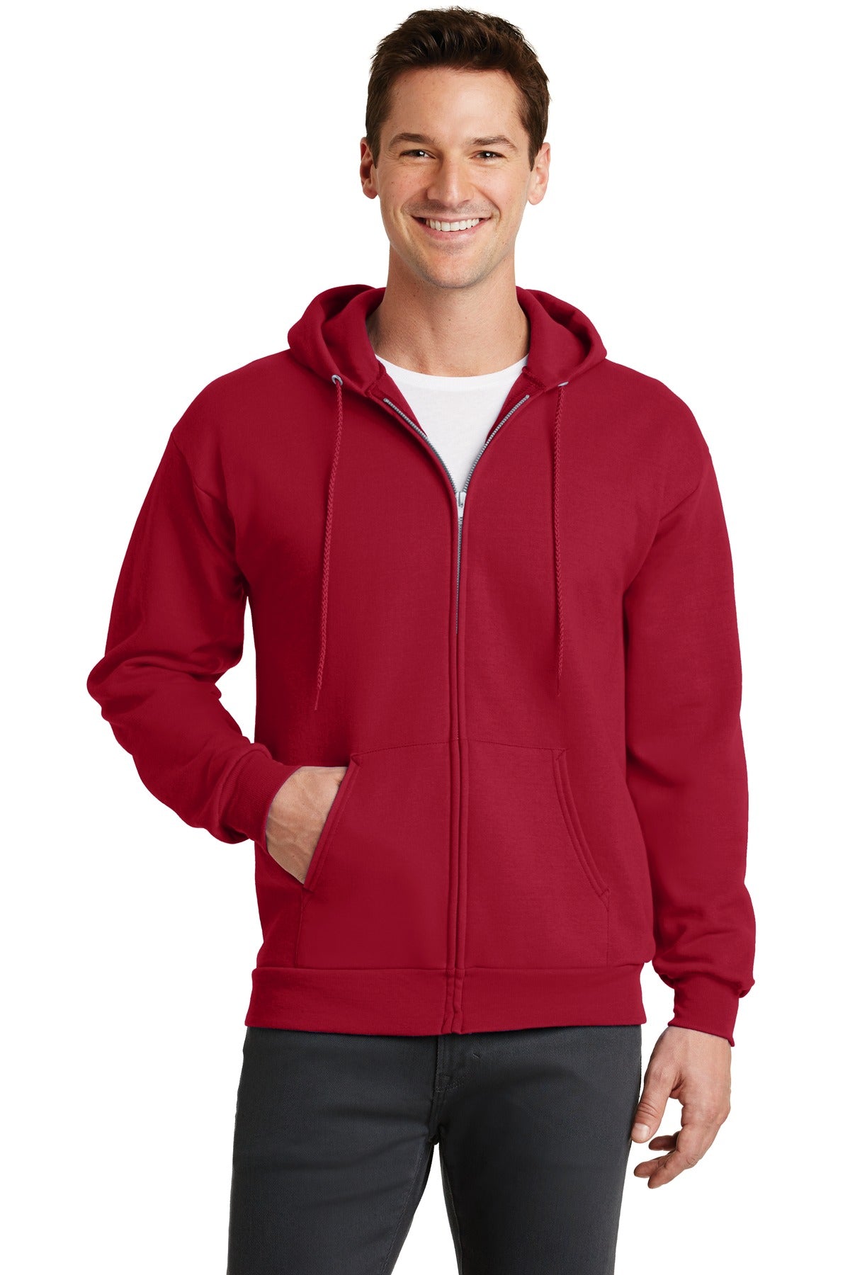 Port & Company? - Core Fleece Full-Zip Hooded Sweatshir