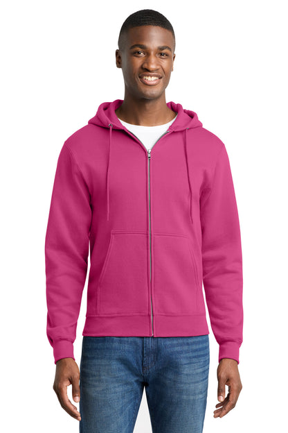Port & Co™ Core Fleece Full-Zip Hooded Sweatshirt