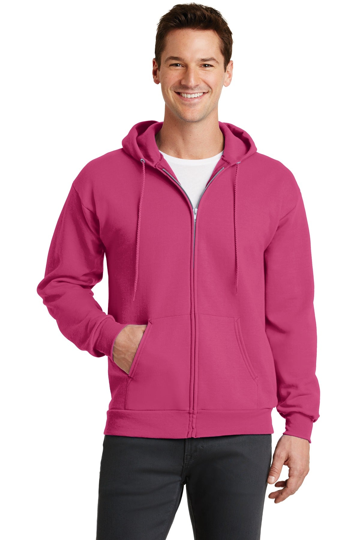 Port & Company? - Core Fleece Full-Zip Hooded Sweatshir