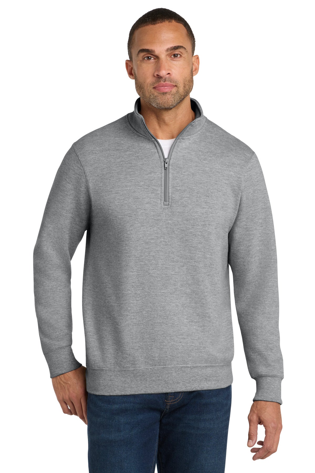 Port & Co™ Fan Favorite Fleece 1/4-Zip Pullover Sweatshirt