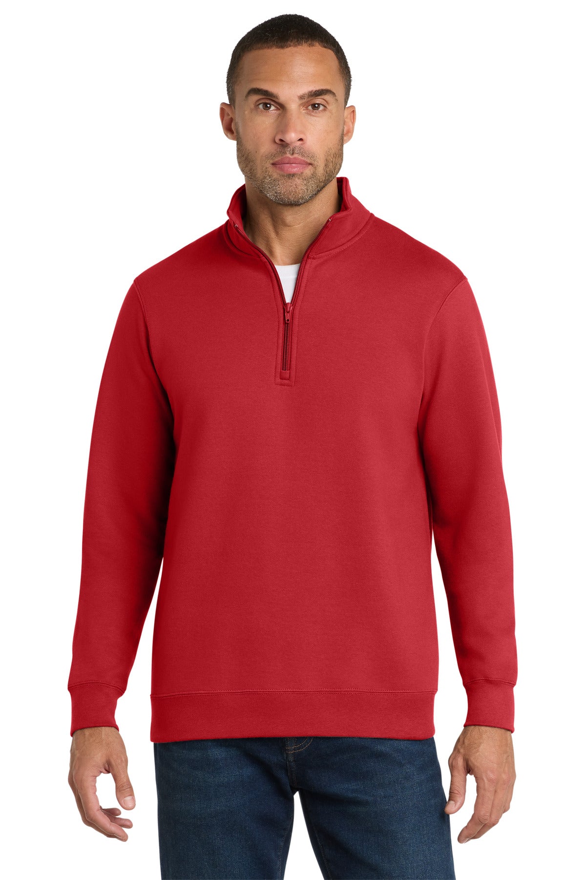 Port & Co™ Fan Favorite Fleece 1/4-Zip Pullover Sweatshirt