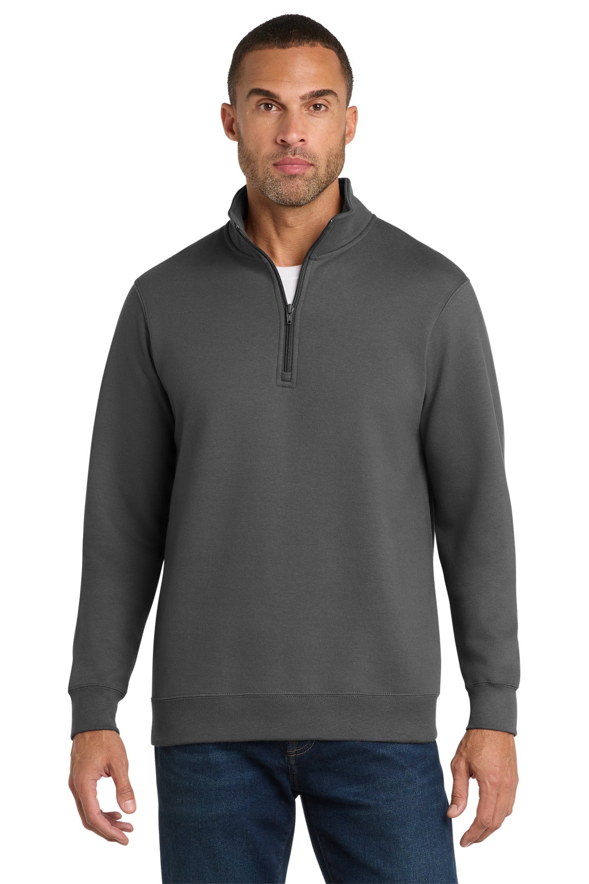 Port & Co™ Fan Favorite Fleece 1/4-Zip Pullover Sweatshirt
