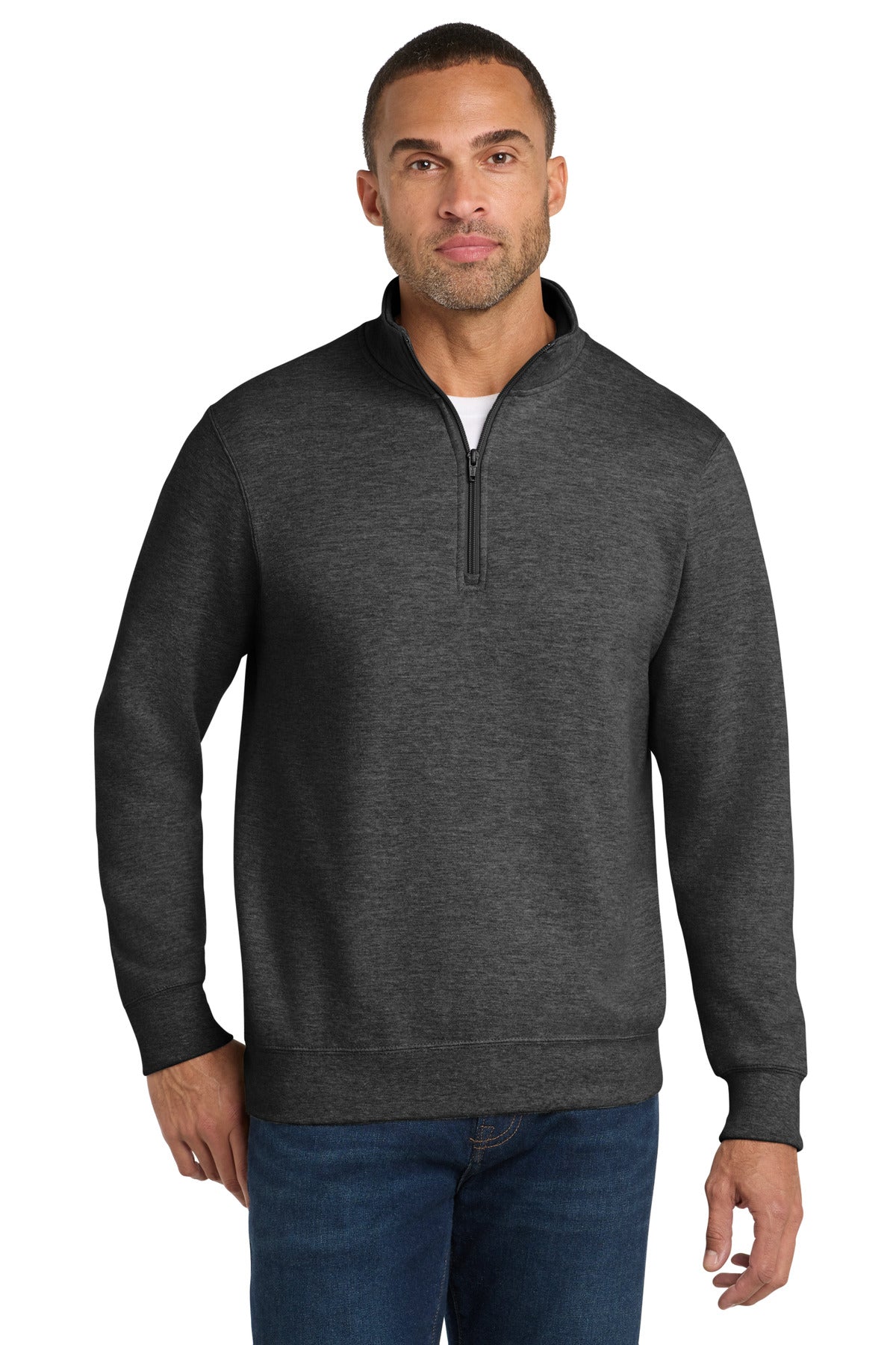 Port & Co™ Fan Favorite Fleece 1/4-Zip Pullover Sweatshirt