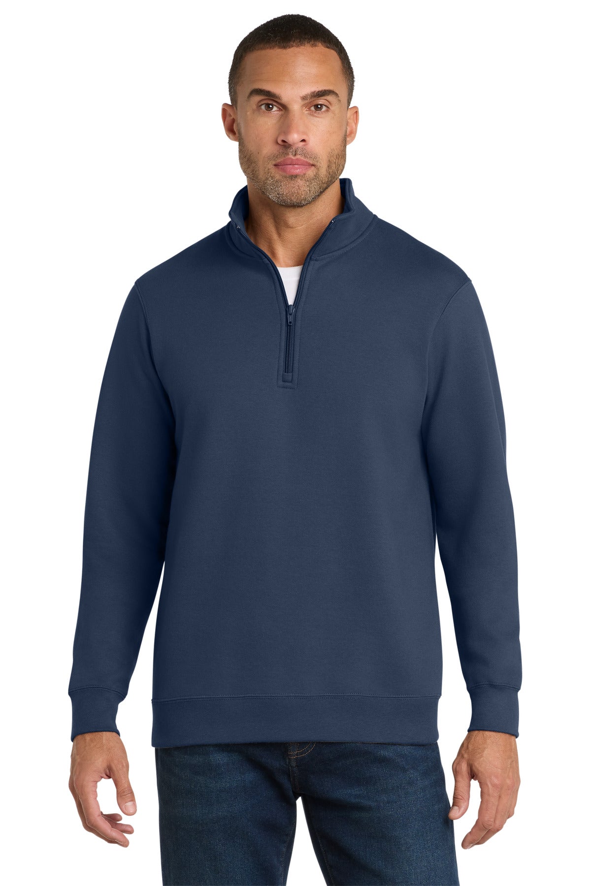 Port & Co™ Fan Favorite Fleece 1/4-Zip Pullover Sweatshirt
