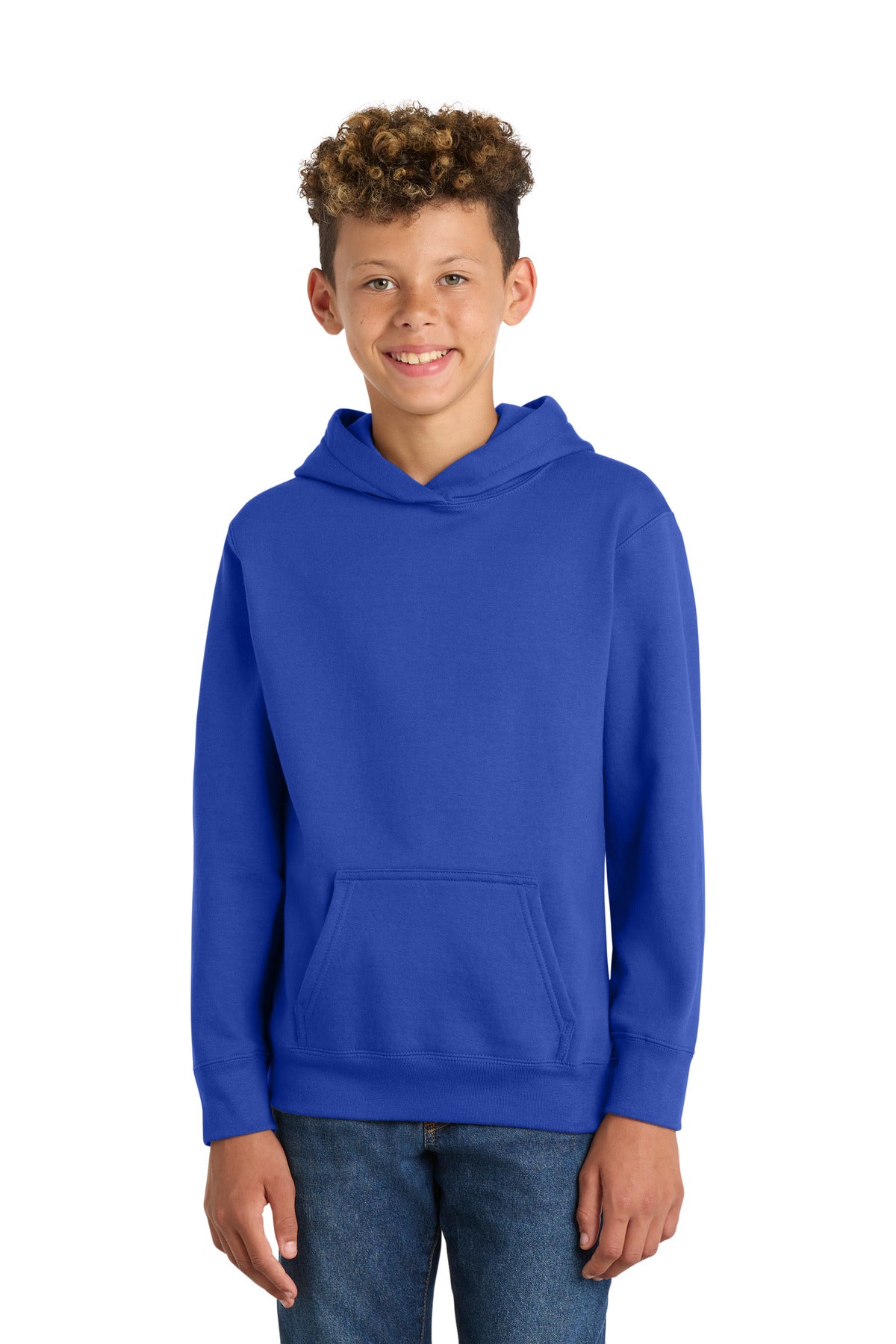 Port & Co™ Youth Fan Favorite Fleece Pullover Hooded Sweatshirt