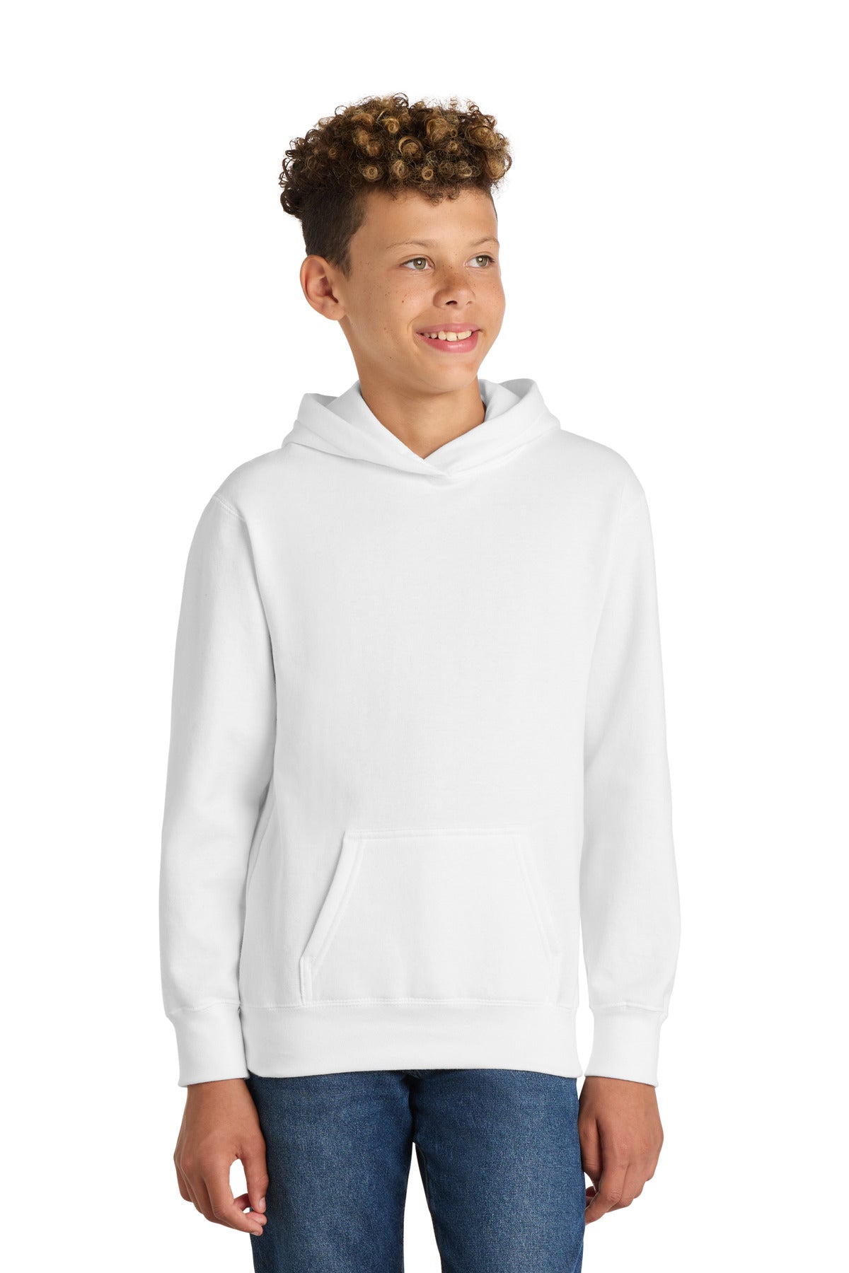 Port & Co™ Youth Fan Favorite Fleece Pullover Hooded Sweatshirt