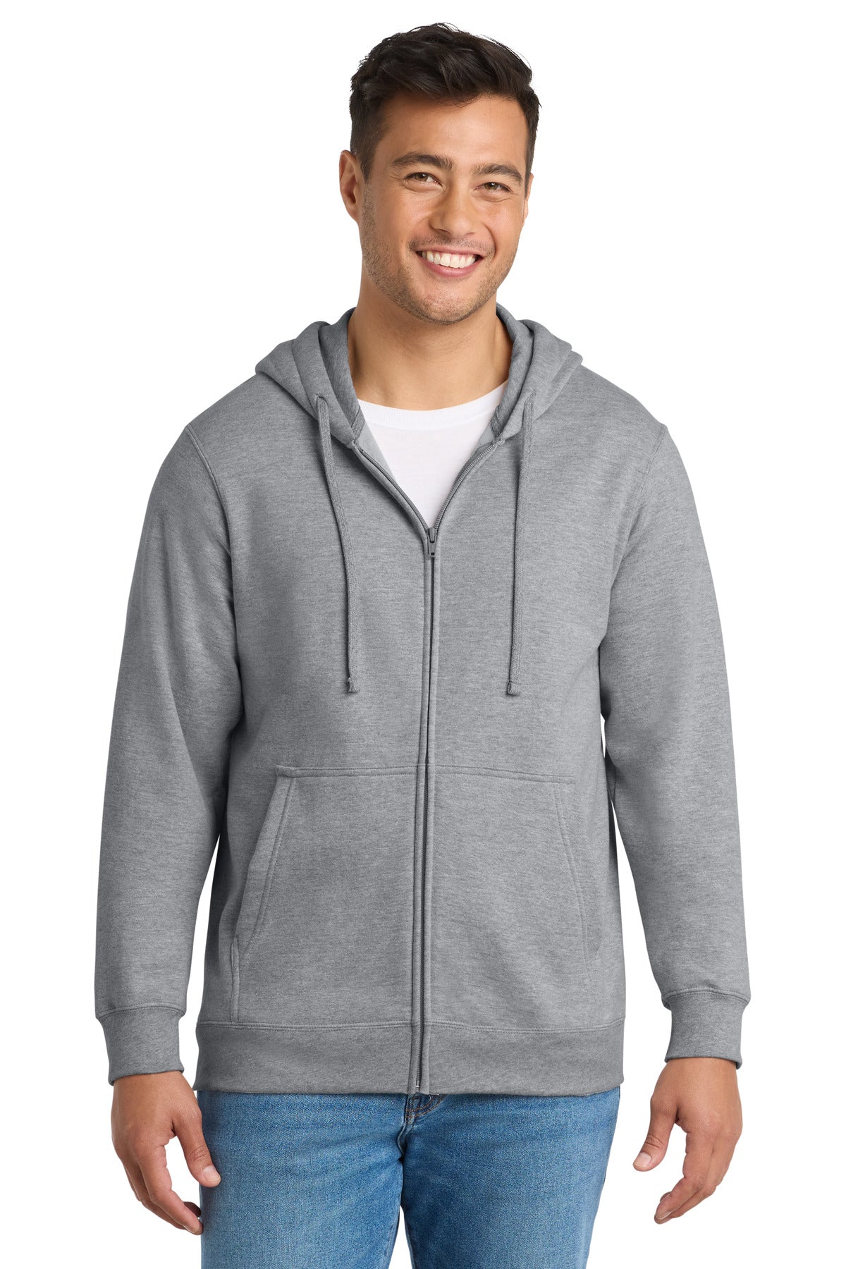 Port & Co™ Fan Favorite Fleece Full-Zip Hooded Sweatshirt