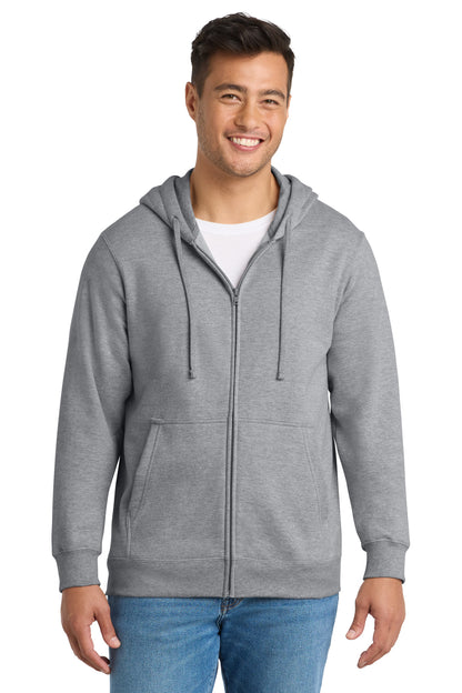 Port & Co™ Fan Favorite Fleece Full-Zip Hooded Sweatshirt