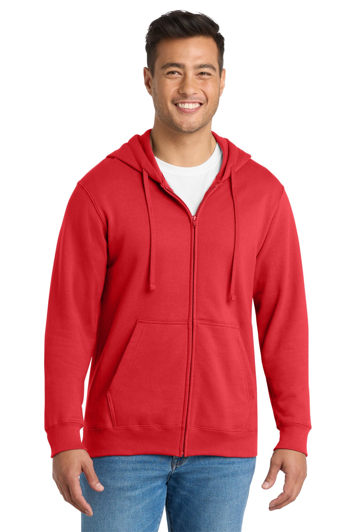 Port & Co™ Fan Favorite Fleece Full-Zip Hooded Sweatshirt