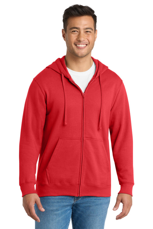 Port & Co™ Fan Favorite Fleece Full-Zip Hooded Sweatshirt