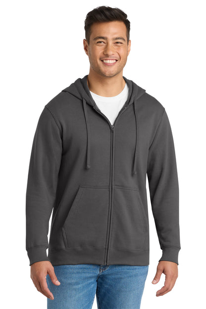 Port & Co™ Fan Favorite Fleece Full-Zip Hooded Sweatshirt