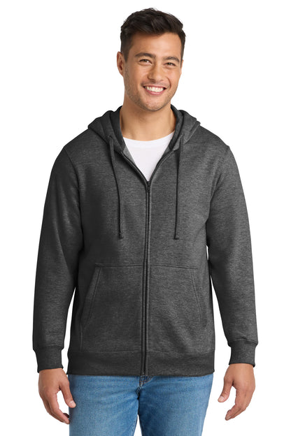 Port & Co™ Fan Favorite Fleece Full-Zip Hooded Sweatshirt