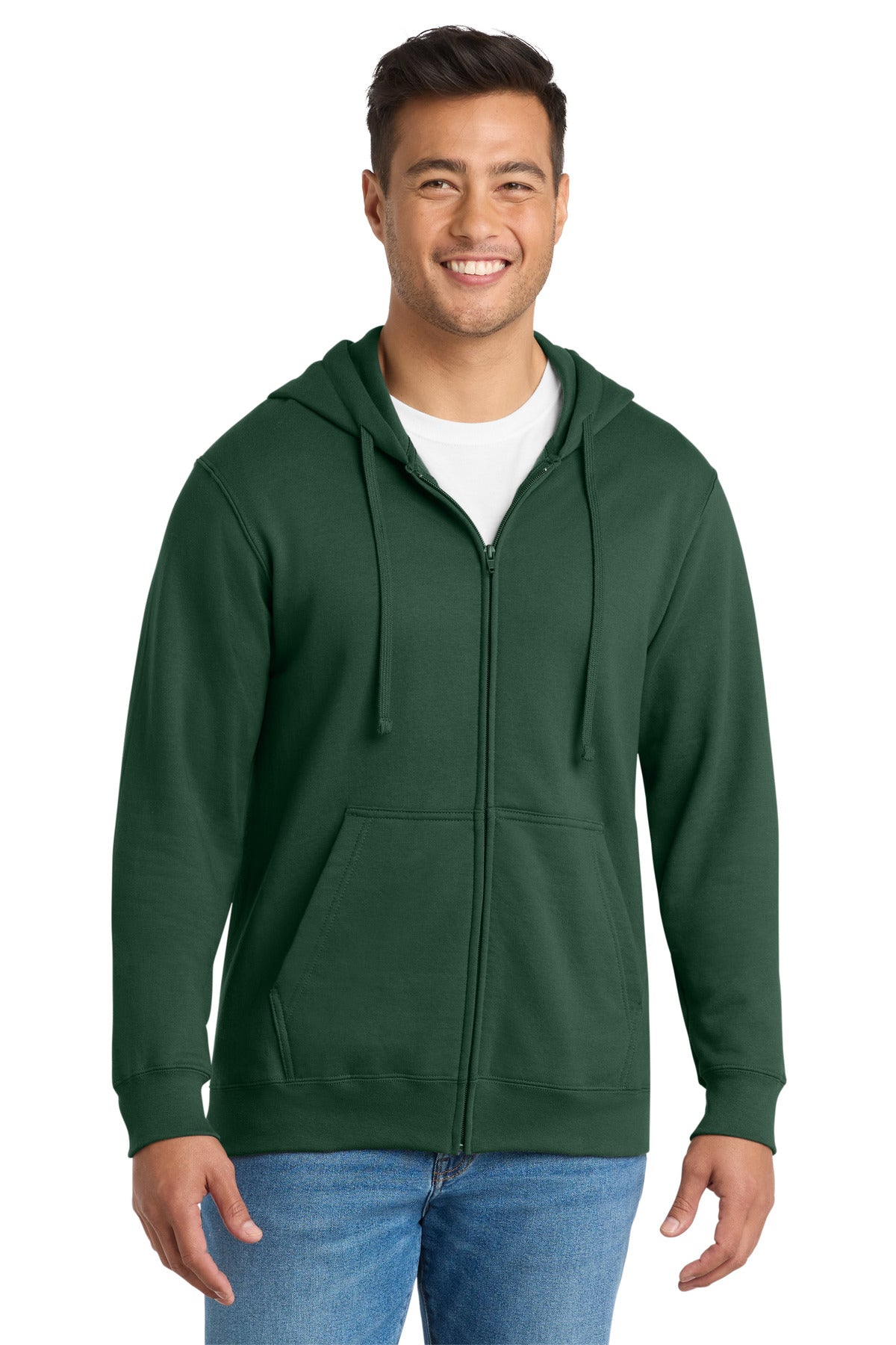 Port & Co™ Fan Favorite Fleece Full-Zip Hooded Sweatshirt