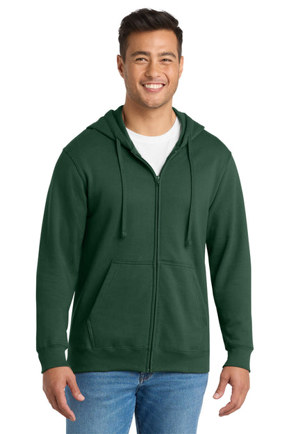 Port & Co™ Fan Favorite Fleece Full-Zip Hooded Sweatshirt
