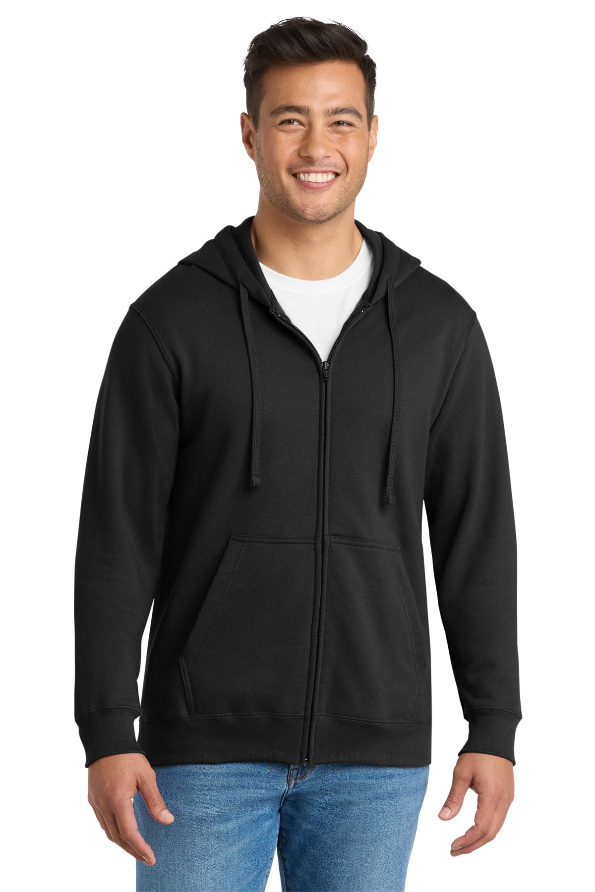Port & Co™ Fan Favorite Fleece Full-Zip Hooded Sweatshirt